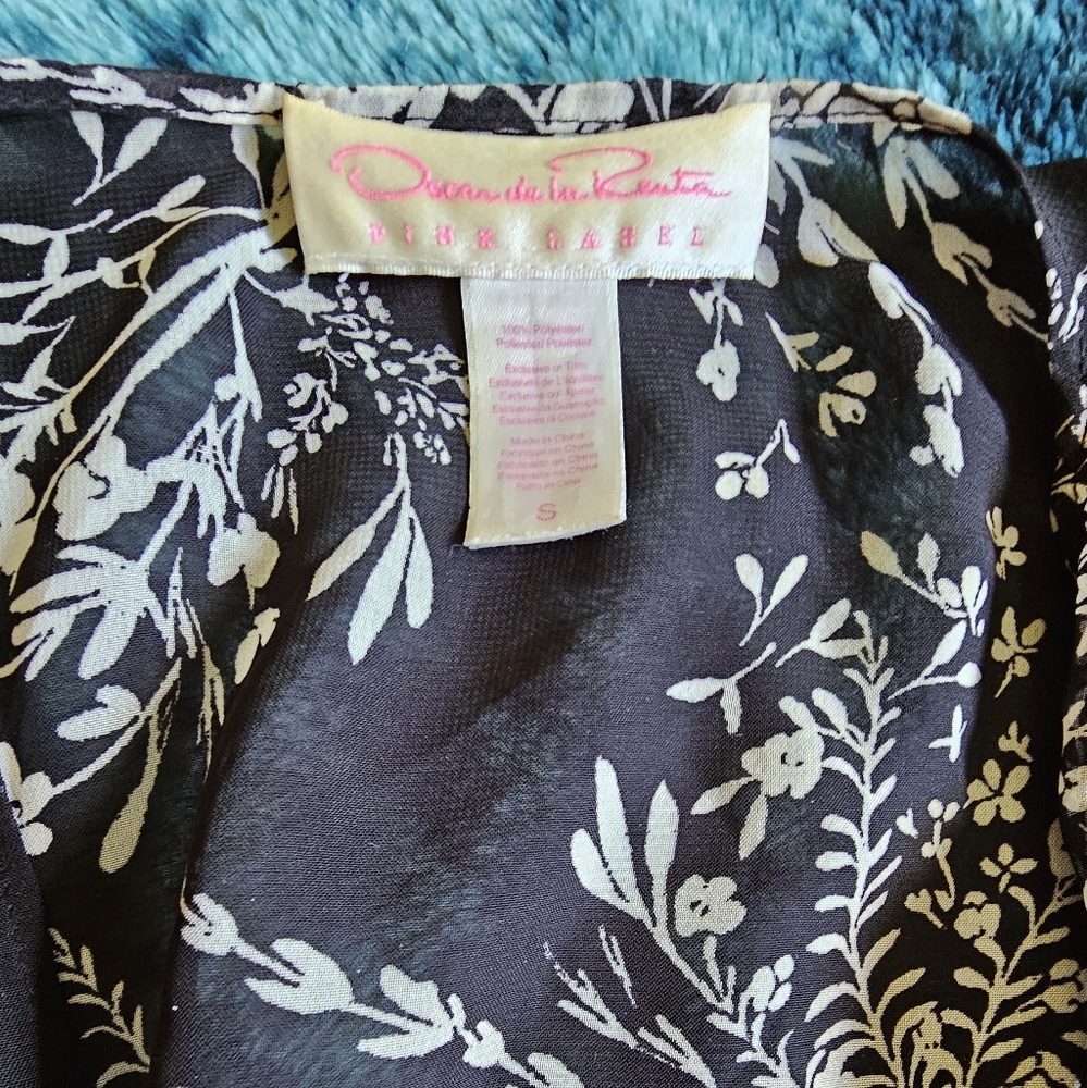 Oscar de la Renta pink label top, size S - Picture 4 of 10